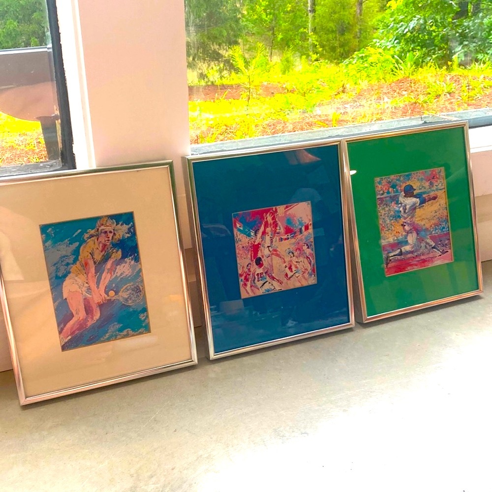 CHOICE of one Leroy NIEMAN Art Print with professional Frame. W MAYS SOLD!